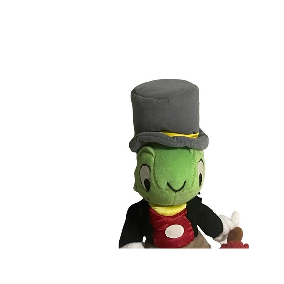 Vintage Disneyland Walt Disney World Jiminy Cricket Plush Stuffed Pinocchio 9” - Picture 8 of 16